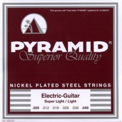 Pyramid  electric guitar nickel plated steel