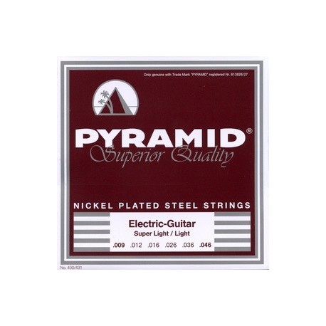 Pyramid  electric guitar nickel plated steel