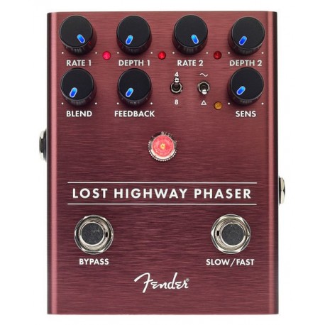 Pédalier pédale de guitare Multi-effet Fender Lost Highway Phaser