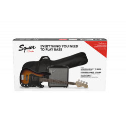 Pack Guitare Bass Squier Affinity 