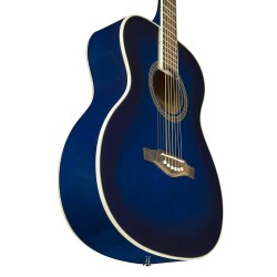 Guitare acoustique Folk EKO bleue