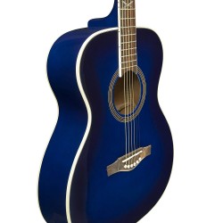 Guitare acoustique Folk EKO bleue