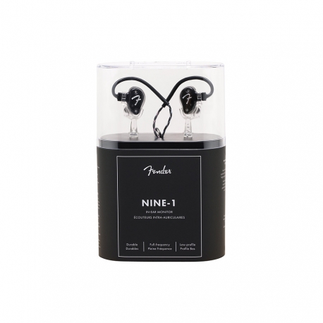  Fender IN-EAR MONITOR NINE Black Metallic