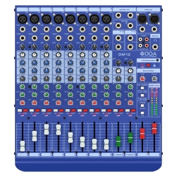 Table de mixage Midas DM12 TABLE DE MIXAGE (8MONO + 2STEREO)