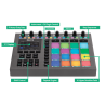 Nektar AURA MIDI-Pad-Controller