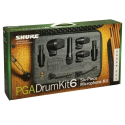 Micro pour batterie SHURE PGA DRUMKIT 6