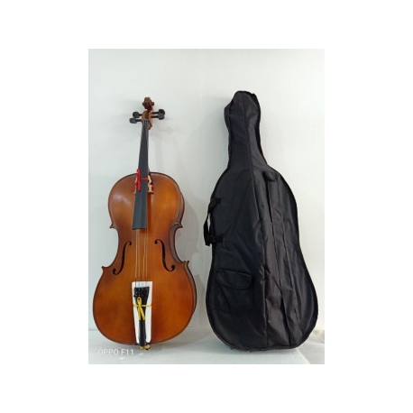 Violoncelle 4/4 bois massif avec pochette Violoncelle 4/4 bois massif avec pochette