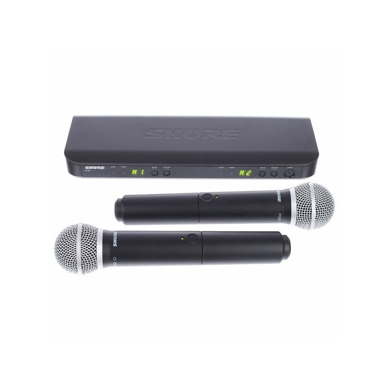 Double Micro sans fil Shure BLX288/PG58