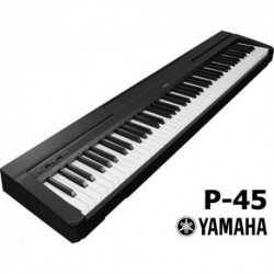 Piano Yamaha P-45 avec adaptateur