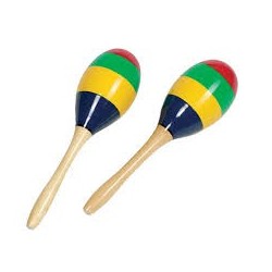 Maracas en bois